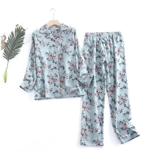 Cymopeleia | Pyjama-Sets aus Baumwollflanell