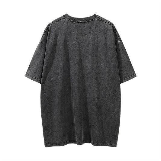 "GrafikGlow" - Oversize T-shirt mit Print