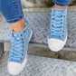 Lisa - Trendige Denim-Sneaker mit Reißverschluss