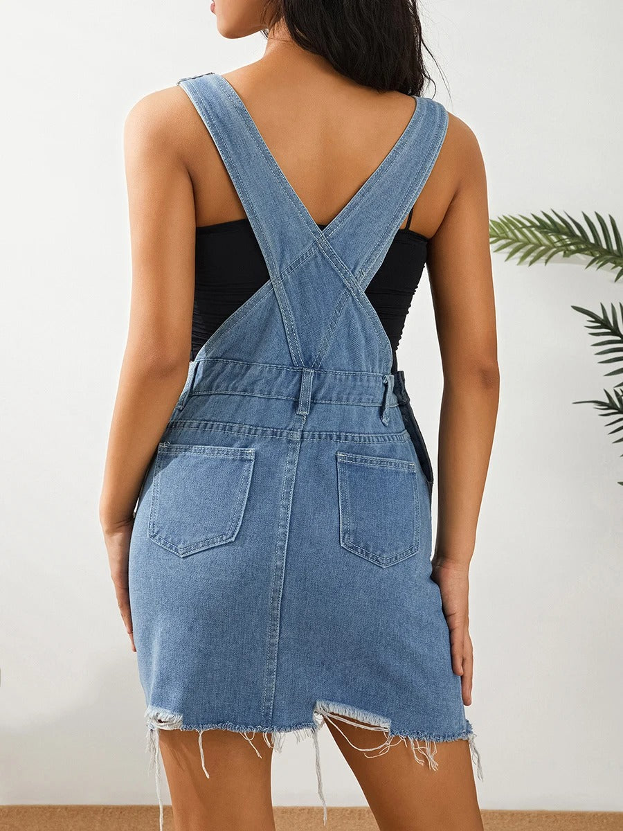 Eva - Denim Traum Sommerkleid