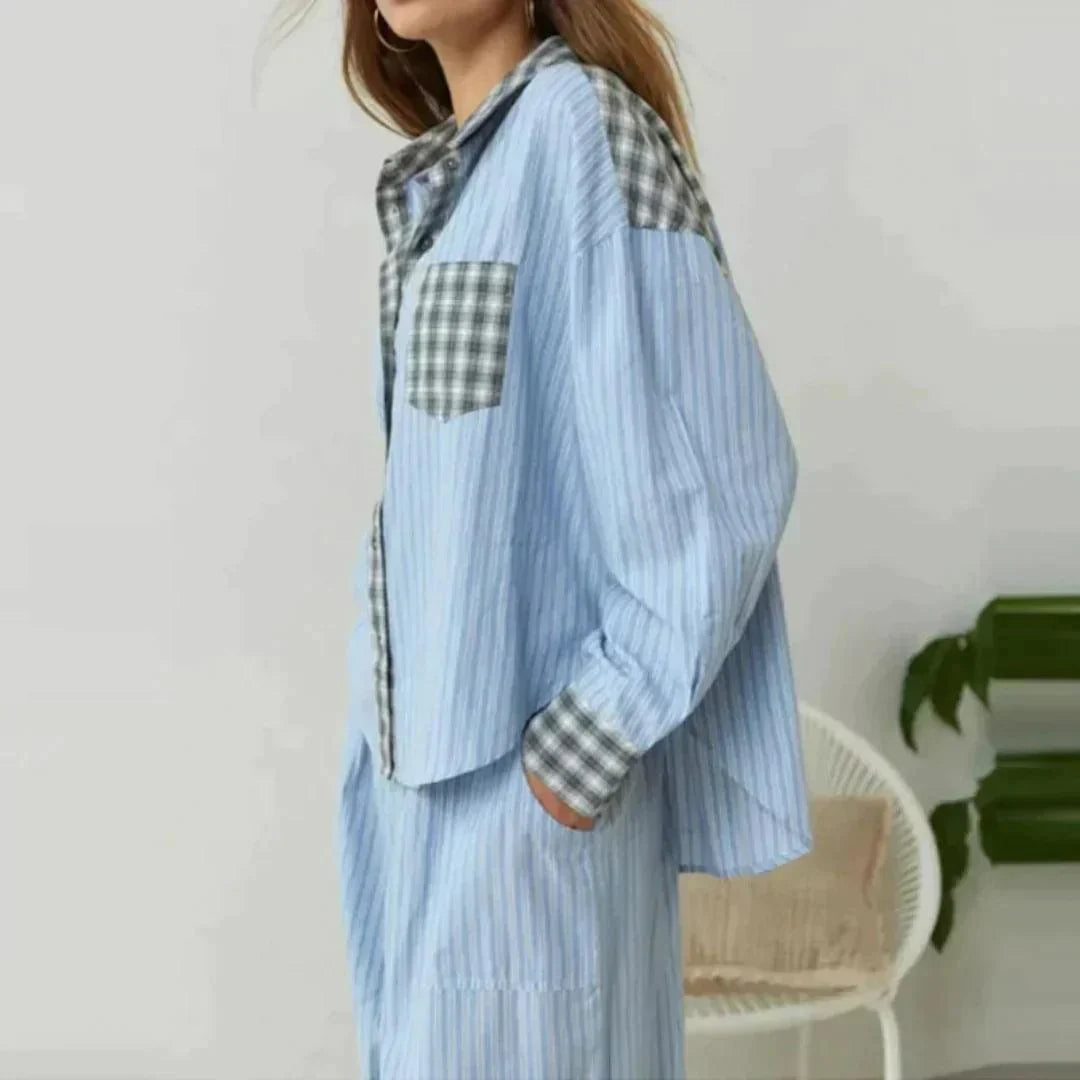 Callie™️ Karierter Pyjama für Frauen