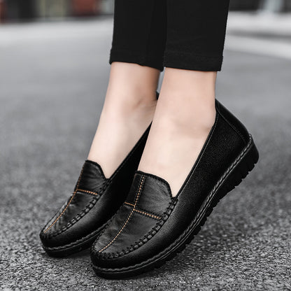 Schwarze Damen Loafers - Mila