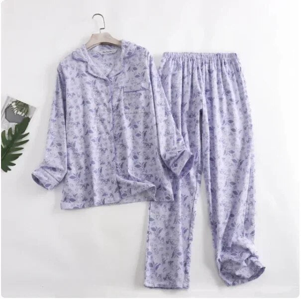 Cymopeleia | Pyjama-Sets aus Baumwollflanell