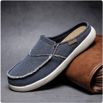 Vance | Bequemer Denim-Slipper für Männer