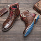 Rustbraune Premium Oxford Stiefel - Henrik